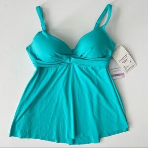 Contours by Coco Reef Women’s Underwire Tankini Top Size 8 (32C)